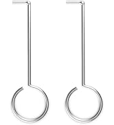 HTOH 2 PCS Shower Drain Lifting Hook, 304 Stainless Steel Drain Key, for Taking Off Square/Linear...
