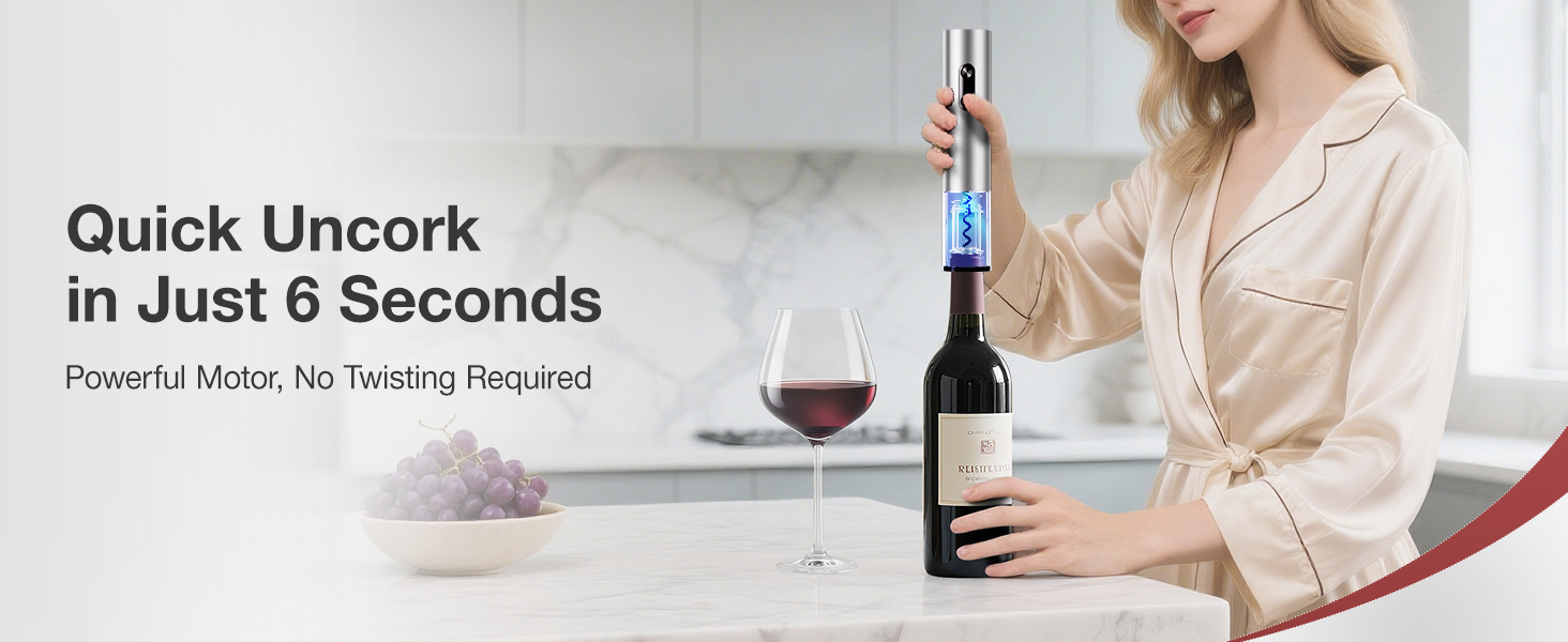 Quick Uncork in Just 6 Seconds