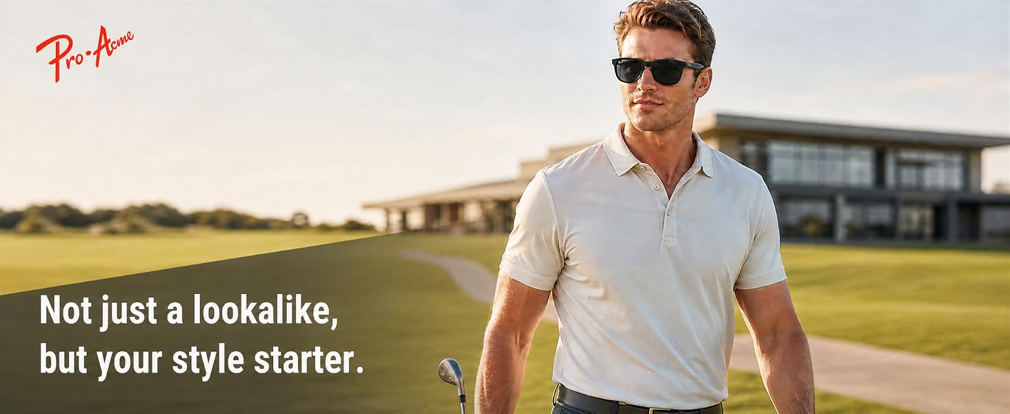 Pro Acme Polarized Golf Sunglasses and Hiking Sunglasses for Men Women