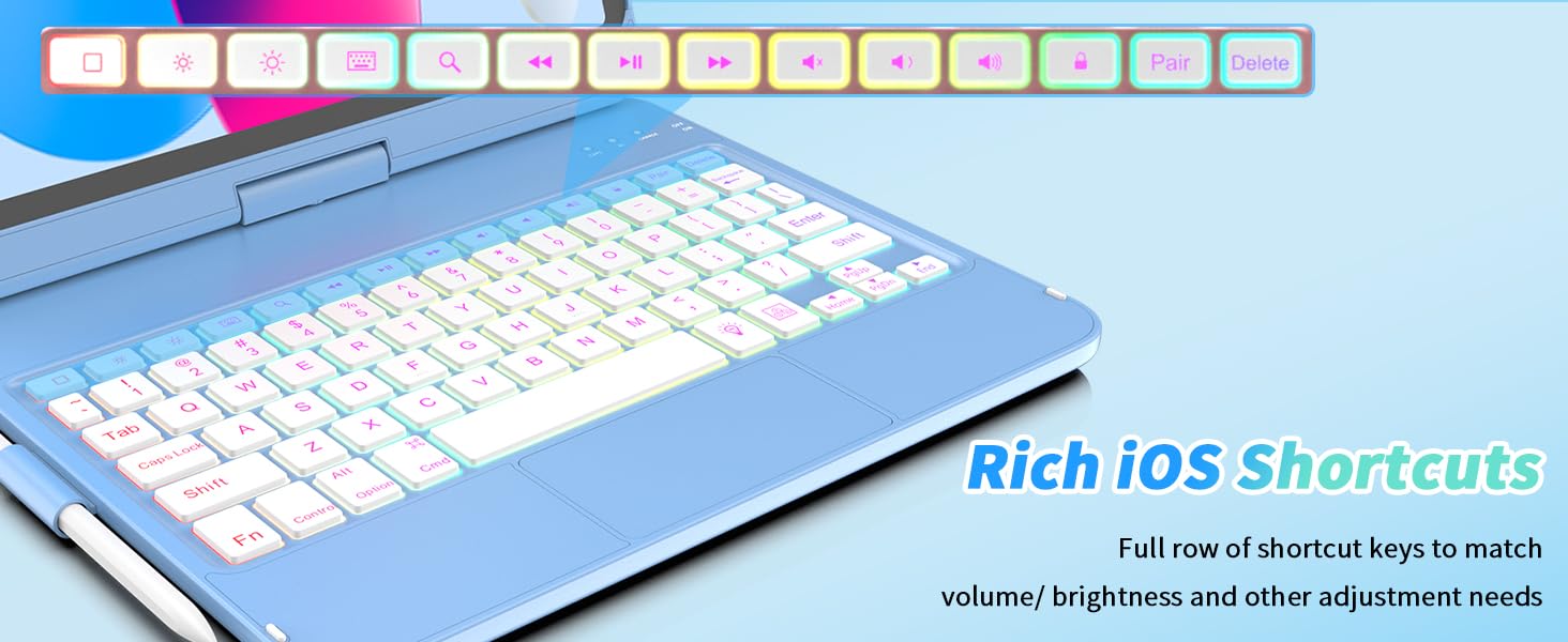 ipad 11th generation case with keyboard