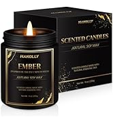 Ember Hotel Candle, 9 oz Scented Candles for Home Soy Candle Wax, Inspired by The Baccarat Hotels...