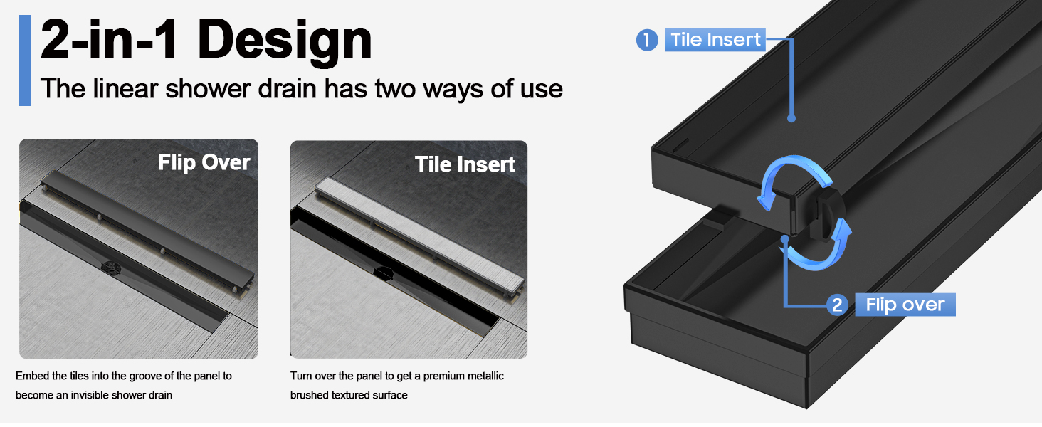 Linear Shower Drain