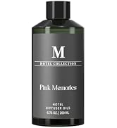 MISIJI Hotel Collection Diffuser Oil-Pink Memories, 6.76 Fl Oz (200ml), Home Luxury Aroma & Hotel...