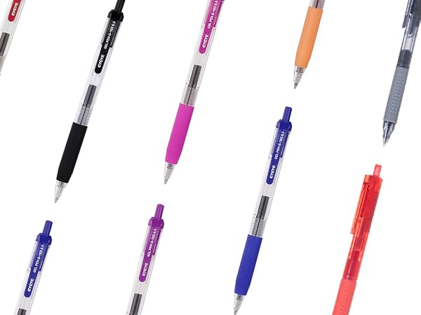 gel pens