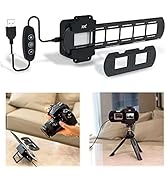 JJC Photo Slide and Film Digitizing LED Light Kit with 35mm Film Strips and Slides Holder, 10-Lev...