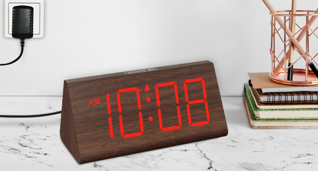 bedroom alarm clock