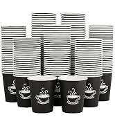 TV TOPVALUE 8 oz 360 Pack Paper Coffee Cups, Disposable Coffee Cups, Hot/Cold Beverage Drinking C...