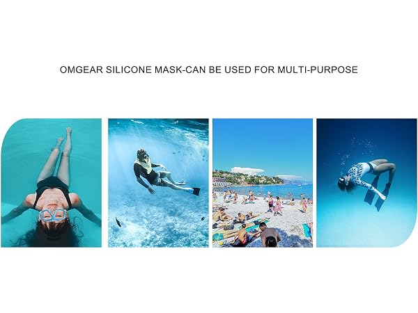 goggles with nose cover