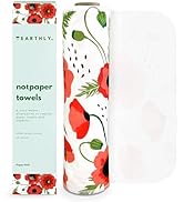 Earthly Co. Reusable Paper Towels - 10 Pack - Cloth Paper Towels Reusable Washable - Roll of Reus...