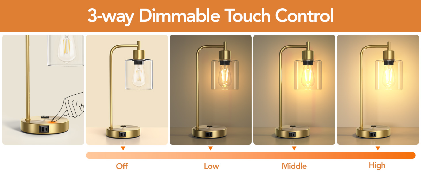 Industrial Table Lamp