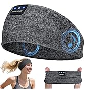 ZHENYEMEI Sleep Headphones Wireless Bluetooth 5.4 Headband, Sports Earphones Sleep Earbuds with H...