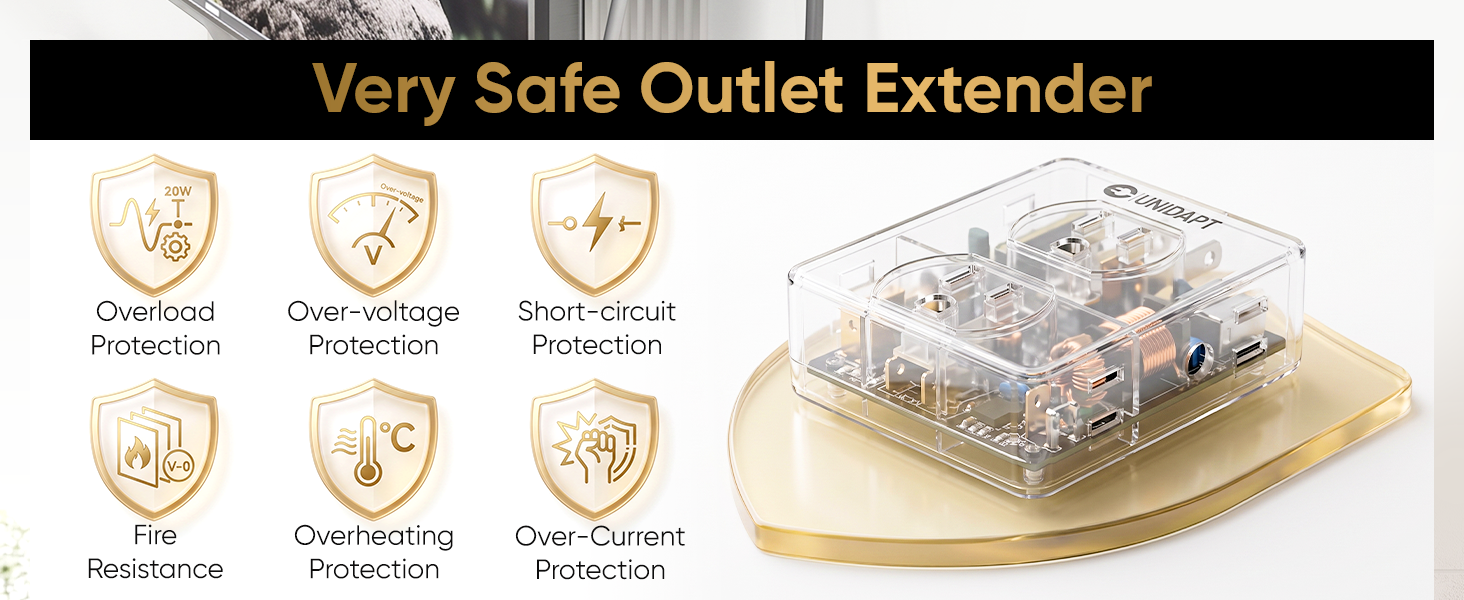 Safe outlet extender