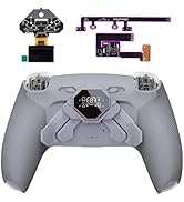 eXtremeRate SPARK Back Paddles Kit for PS5 Controller BDM-030 040 050 060,OLED Display + Clicky T...