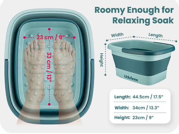 foldable foot bath