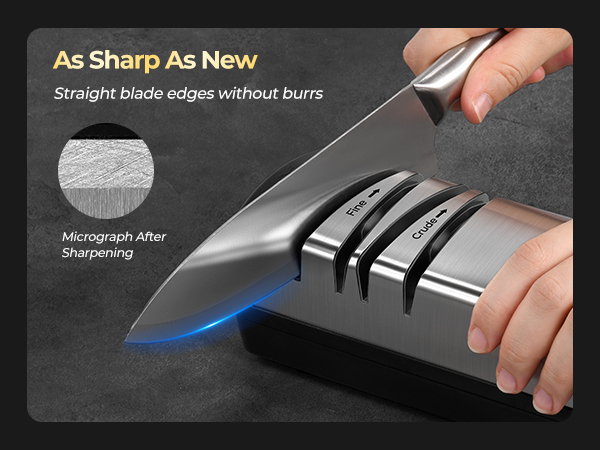 electric knife and scissor sharpener