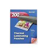 Nuova 200-Pack, 5 Mil Thermal Laminating Pouches 9 x 11.5 Inches, Letter Size (LP205H)