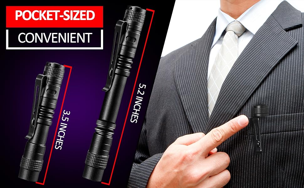 UV penlight flashlight