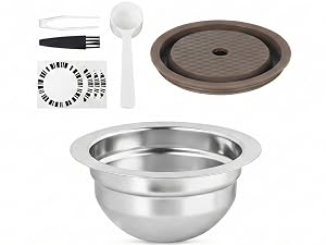 The Stainless Steel Series resuable capsules