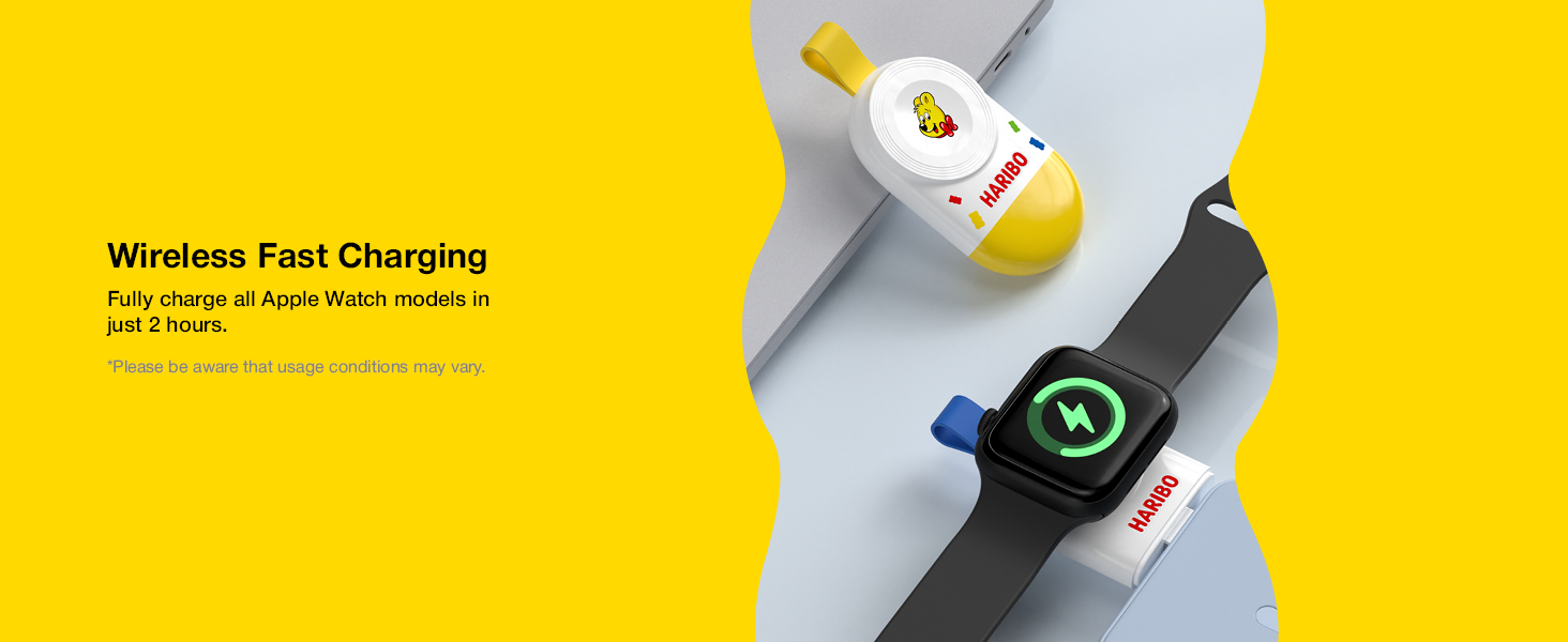 Haribo Wireless Charger for Apple Watch