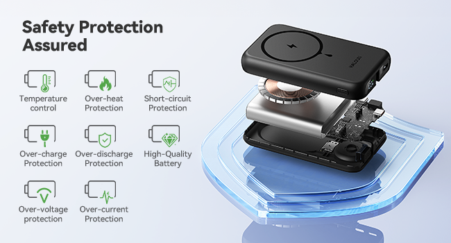 HALOUN MAGNETIC WIRELESS PORTABLE CHARGER-6-1