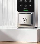 Veise DK027 Wi-Fi Smart Deadbolt Fingerprint Front Door Lock, Satin Nickel | Voice & Remote App C...