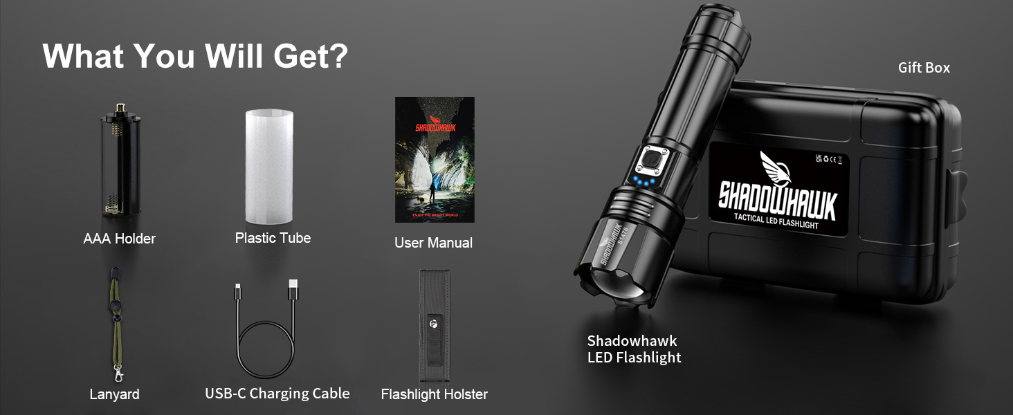 flashlights high lumens rechargeable
