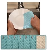 FELXIESS 2026 New Double Side Non Scratch Wire Dishcloths,Multipurpose Wire Dishwashing Rags for ...