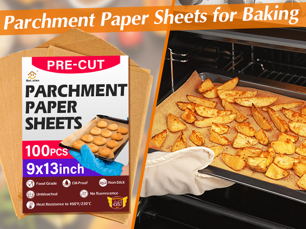 parchment paper sheets