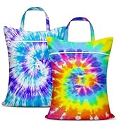 2 Pcs Large Travel Laundry Bag Waterproof with handle Washable Dirty Clothes Bag for Traveling We...