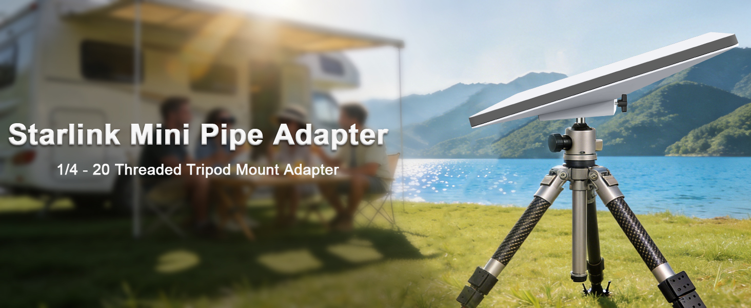 Starlink Mini Pipe Adapter