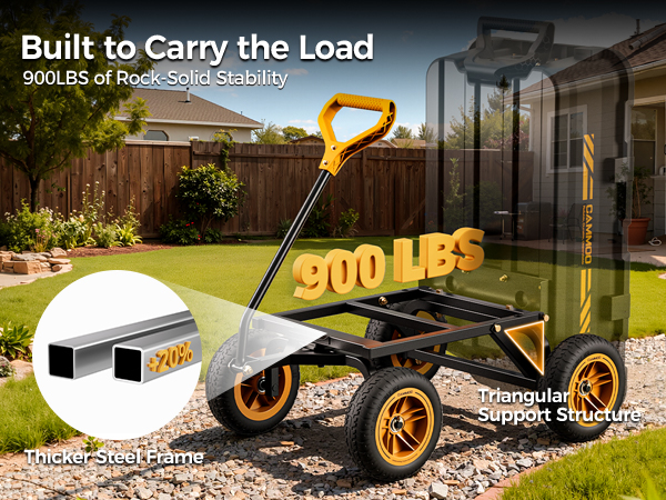 yard dump cart
