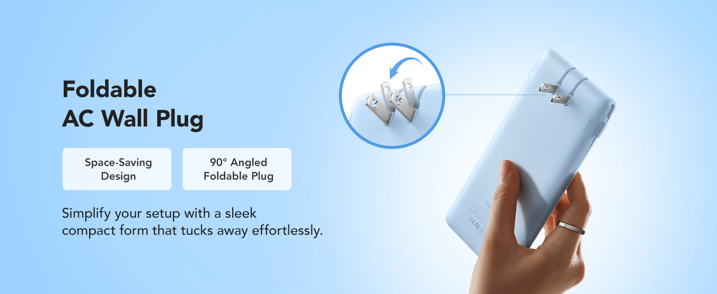 wall plug portable charger