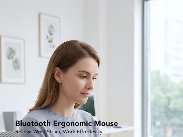 wireless ergonomic mouse