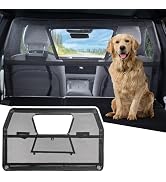 JOYTUTUS 52" Wide Dog Car Barrier with Removable Visual Window, Car Barrier for SUV Escape-Proof,...