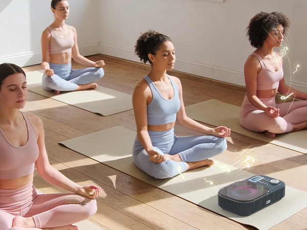 Portable CD Player with Headphone Jack,Remote Control