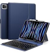 MoKo Universal Tablet Case with Qwert Keyboard for 9",9.7",10.1",10.2",10.4",10.5",10.9",11" Tabl...