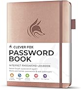 Clever Fox Password Book Compact