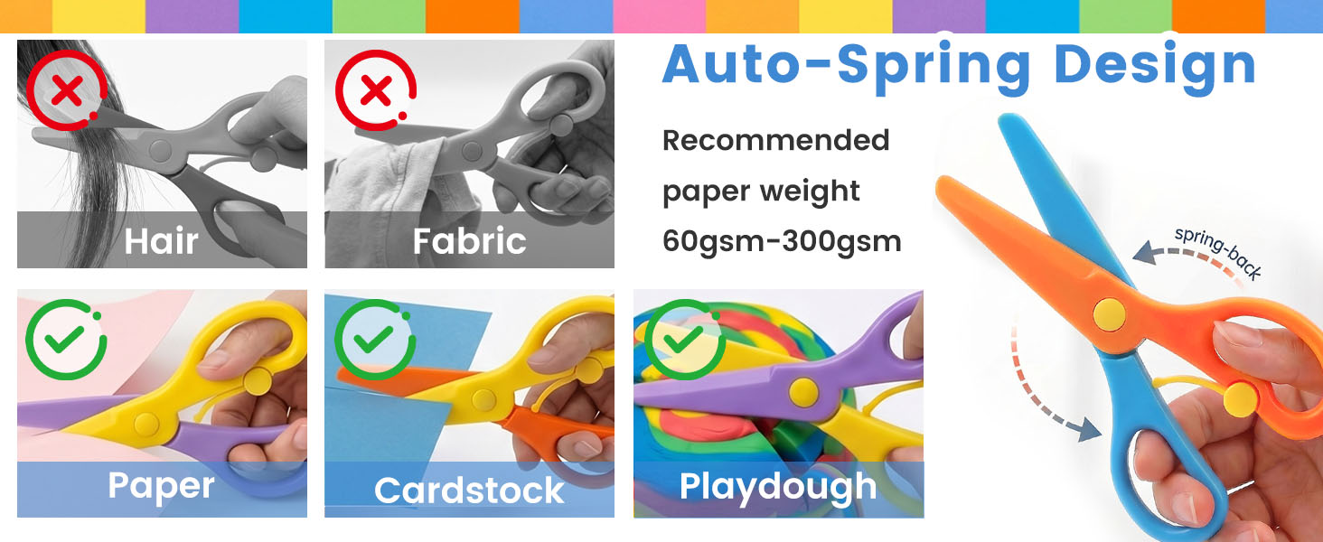 Toddlers Training Safety Scissor