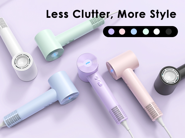 high speed hair dryer fast drying blower ionic travel hairdryer