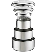 MSR Alpine 4 Stainless Steel Camping Pot Set