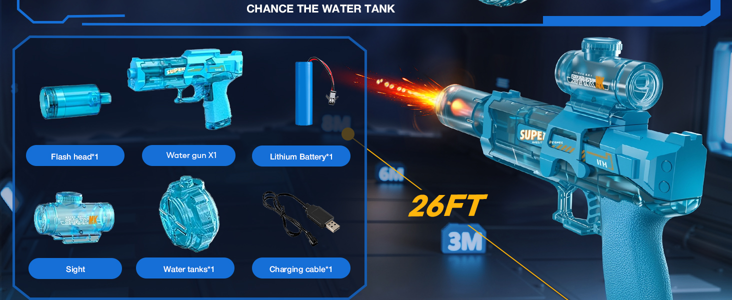 YoPoll Electric Water Guns