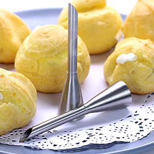 cake cream icing piping nozzle tips puff dispenser pastry chef tool eclair large birthday