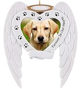 MAXORA Dog Memorial Photo Frame Ornament - Personalized Forever in Our Heart Dog Ornament - Dog S...
