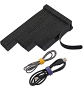 150 PCS Reusable Cable Ties with Hook and Loop, Multi-purpose Adjustable Cable Management Wire Ti...