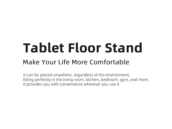 tablet floor stand