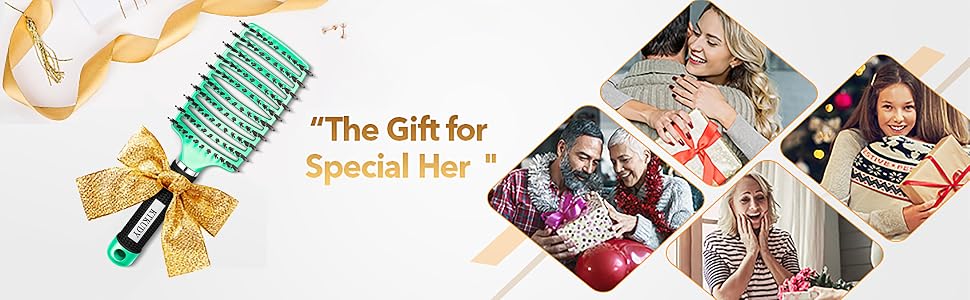 the hair brush gift for special her