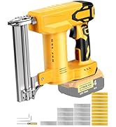 18 Gauge Brad Nailer/Narrow Crown Stapler Compatible with Dewalt 20V MAX Battery(NO Battery) 2 in...
