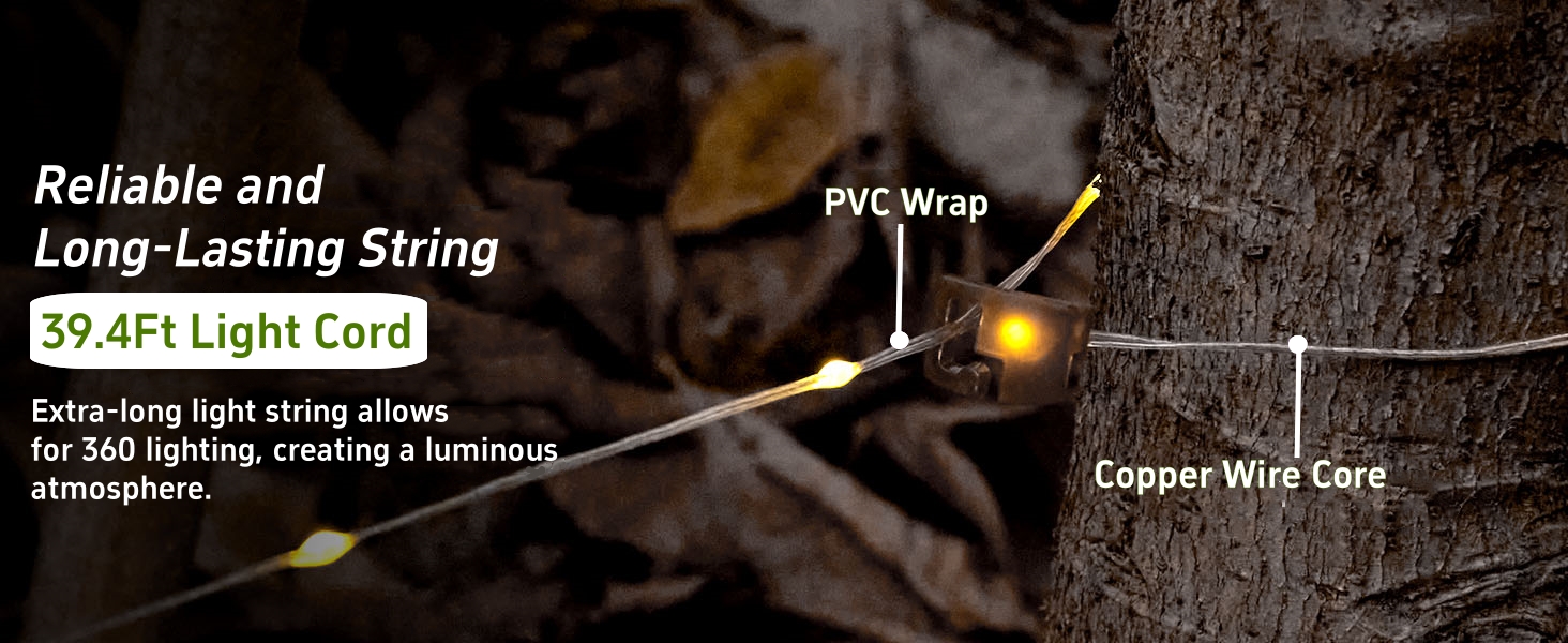 camp lamp string lights
