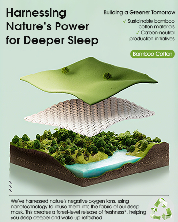 Bamboo Cotton Sleep Mask