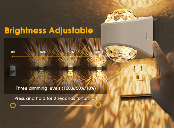dimmable night light